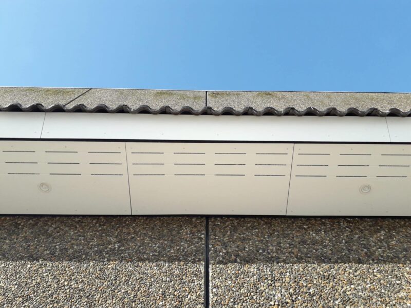 SCG Udhængsplade Half-Lining Hvid. m/ventilation