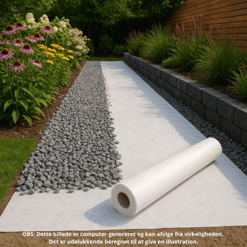BMC Ukrudtsdug 120g 1 x 25 m Hvid 4 BMC Ukrudtsdug 120g 1 x 25 m Hvid