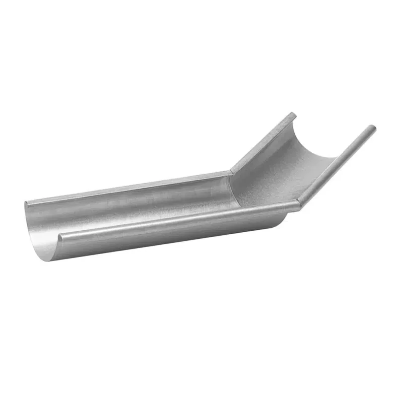 Plannja Gering udvendig 135° 150 mm i Silver stål Plannja Gering udvendig 135° 125 mm i Silver stål