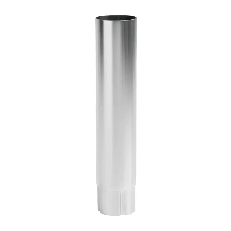 Plannja nedløbsrør 90 mm i 1 meter Silver stål 1 Plannja nedløbsrør 75 mm i 1 meter Silver stål Plannja nedløbsrør 90 mm i 1 meter Silver stål