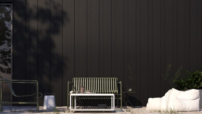 SCG Smartwood 150 x 3000 mm Plank Onyx Black