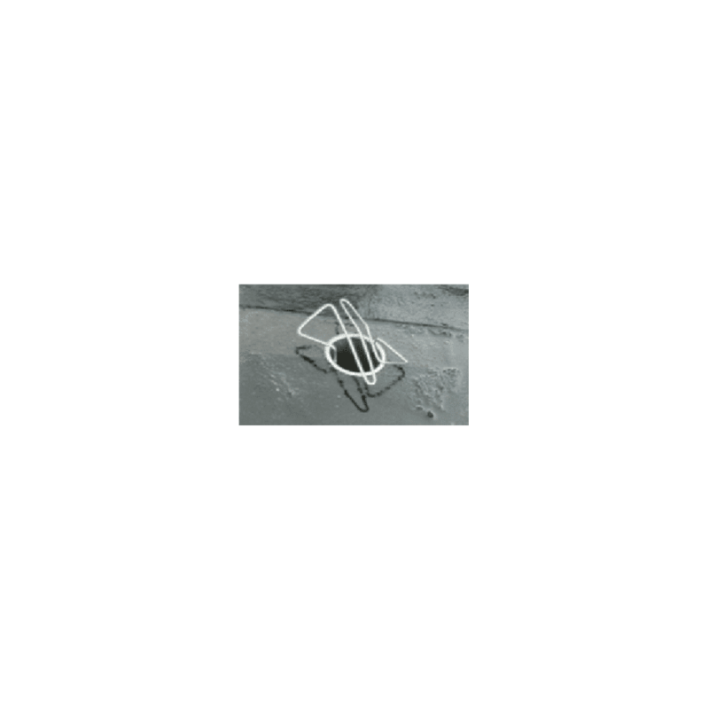 Universal bladfang rustfri syrefast 50-110 mm