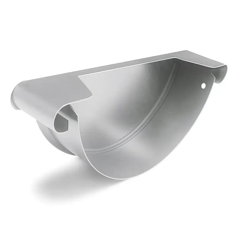 Plannja endebund 125 mm i Silver stål Plannja endebund 150 mm i Silver stål