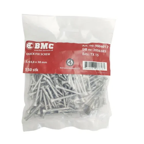 BMC Quick Fix skrue 3,9/4,8 x 38 mm