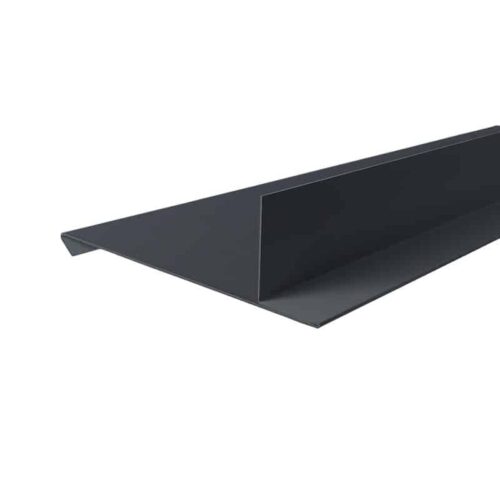 Sideinddækning 25 x 35 x 2500 mm Antracit