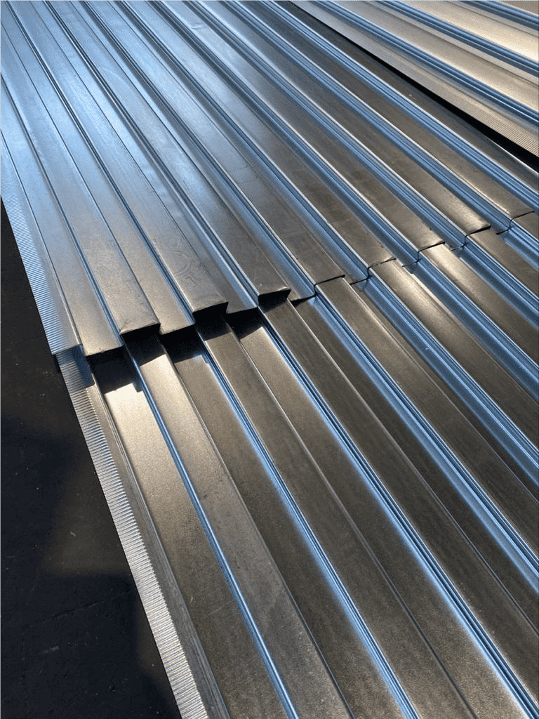 Ripstaal Clipskinne til gulvarmeslange 1000 mm