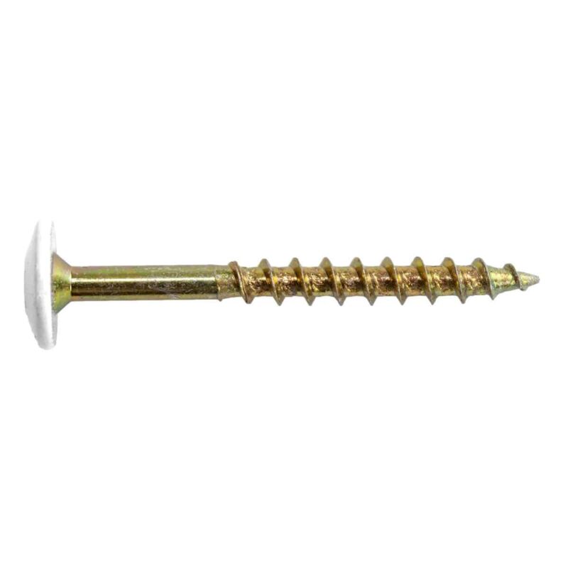 BMC Træbetonskrue 4,5 x 45 mm Hvid 3 BMC Træbetonskrue 4,5 x 45 mm Hvid